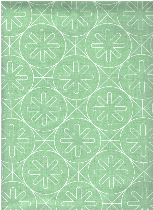 Фото - Простирадло двоспальне Zastelli бязь Ажур зелений 185х220 (19526)