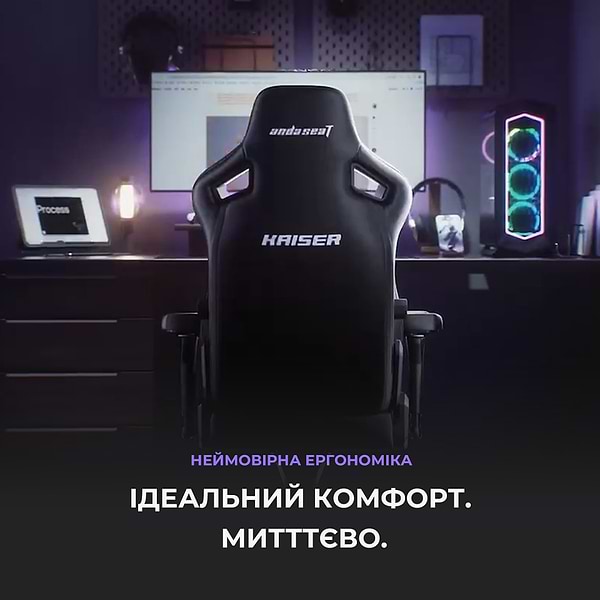 Фото - Крісло для геймерів Anda Seat Kaiser 4 Size L White Premium PVC (AD12YDDC-L-20-W-PV/C)