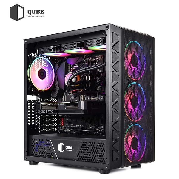 Фото - Системний блок QUBE QB i9 13900KF RTX 4080 SUPER 16GB ZN 32102Win (i913900KFRTX4080S16GBZN32102Win)