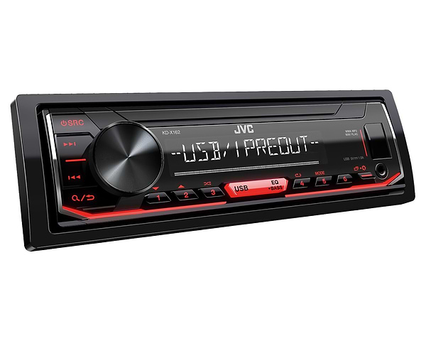 Фото - Авторесивер 1DIN JVC KD-X162