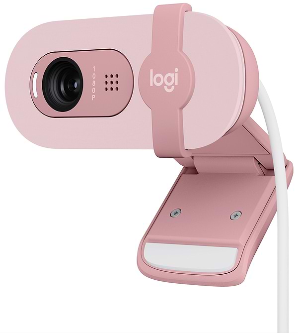 Фото - Веб-камера для комп'ютера Logitech Brio 100 Full HD Rose (960-001623)