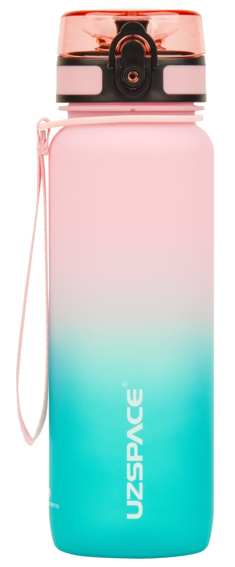 Бутылка для воды UZspace 3053 Frosted 800 мл Розово-голубая