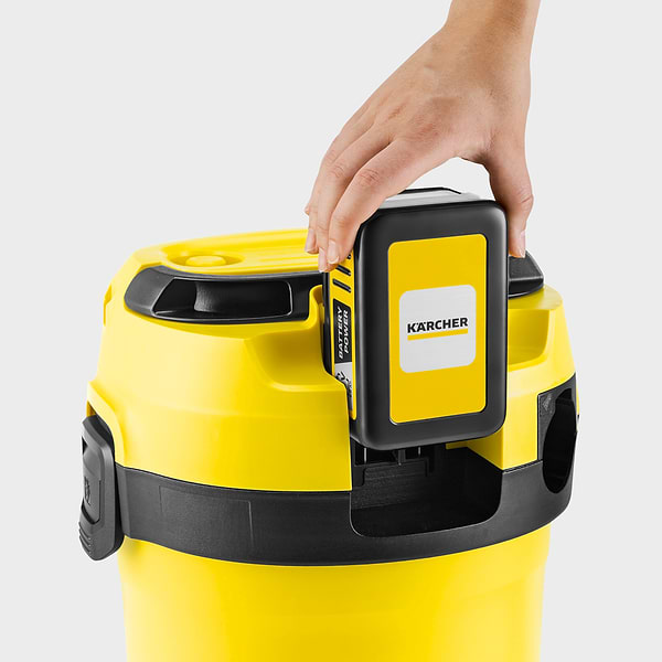 Фото - Пилосос для сухого прибирання з мішком Karcher WD 3-18 без АКБ і ЗП (1.628-550.0)