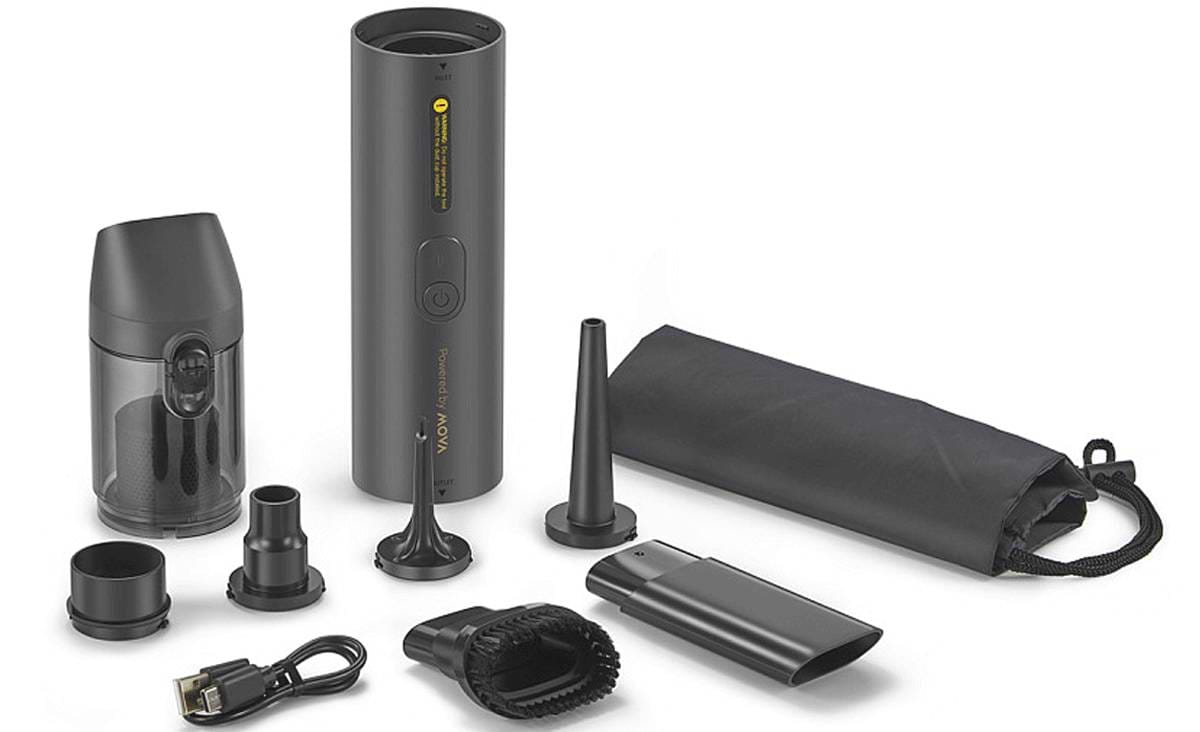 Автомобільний пилосос Mova Portable Vortex 4 в 1 (MDV001)