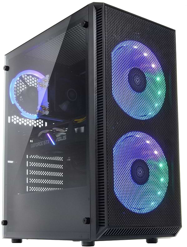 Фото - Системный блок QUBE QB i3 12100F RX 6600 8GB 1642 (i312100FRX66008GB1642)