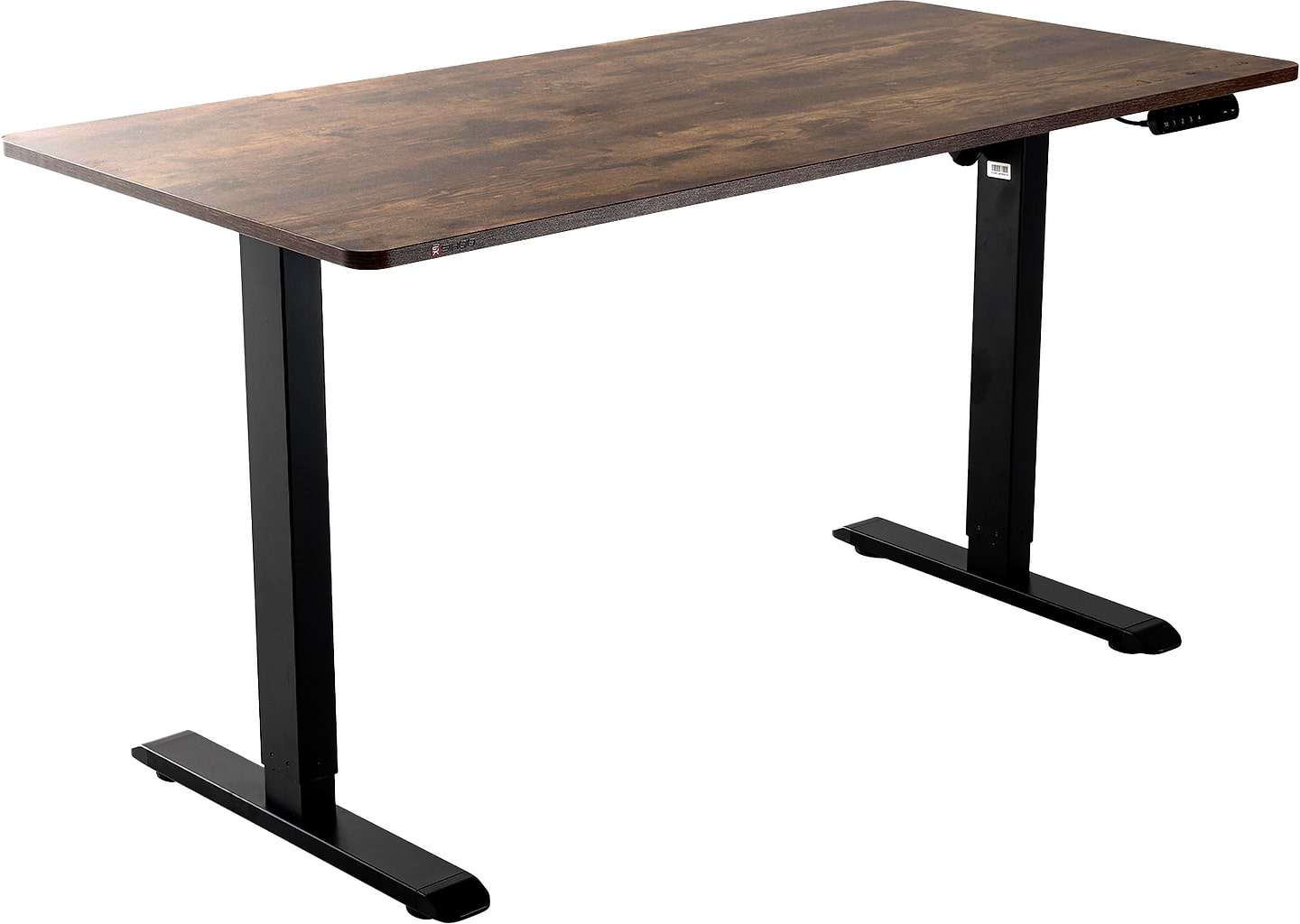 Стол с электрорегулировкой высоты Sihoo D03 1400x700 мм Walnut/Black (D03-104/D03-108)