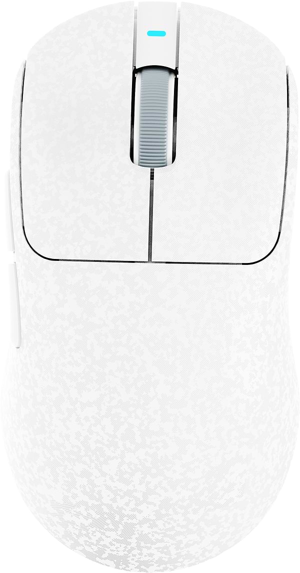 Фото - Мышь беспроводная игровая Ajazz AJ199 Carbon fiber Wireless/Bluetooth/USB White (AJ199-W)