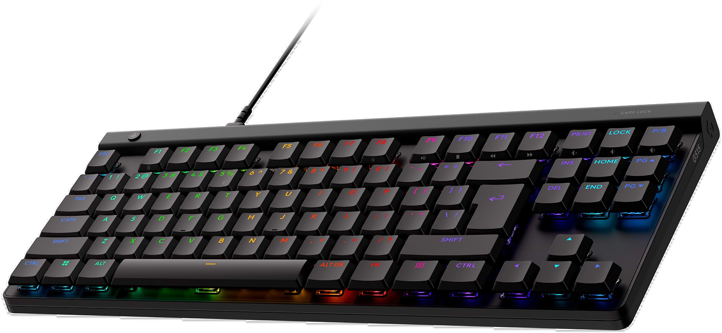 Клавіатура дротова ігрова Logitech G515 TKL Wired Gaming Keyboard Black (920-014133)