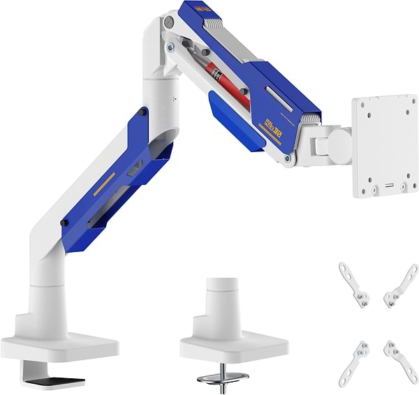 Фото - Кріплення настільне GamePro MAG701WBL White&Blue Фото - Кріплення настільне GamePro MAG701WBL White&Blue