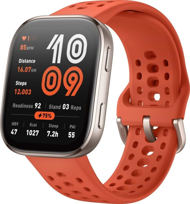 Смарт-часы Amazfit Bip 6 Red - Фото 1