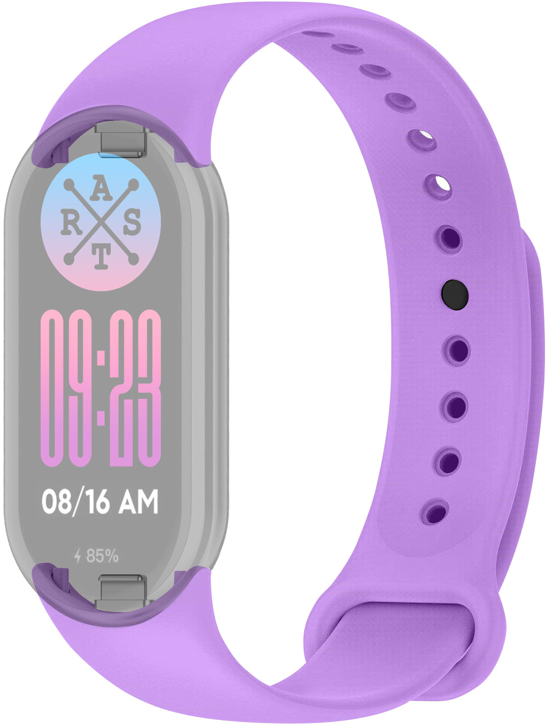 Ремешок для фитнес-браслета ArmorStandart for Xiaomi Mi Band 9/8 Lavender (ARM69914)