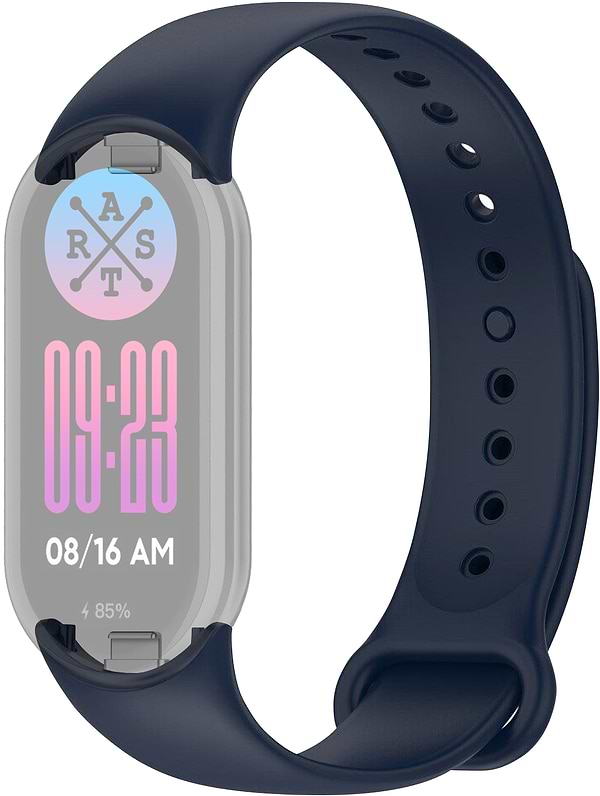 Фото - Ремінець для фітнес-браслету ArmorStandart for Xiaomi Mi Band 9/8 Midnight Blue (ARM68020)