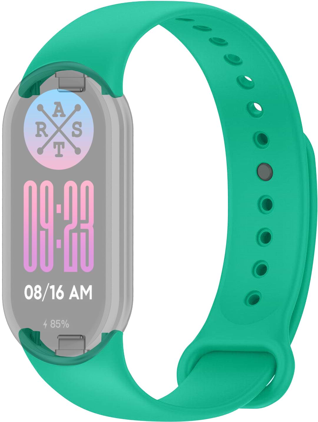Ремешок для фитнес-браслета ArmorStandart for Xiaomi Mi Band 9/8 Mint (ARM69912)