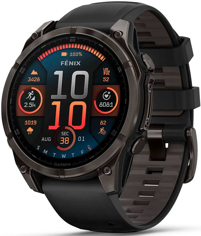 Смарт-часы Garmin fenix 8 47mm AMOLED (010-02904-21) - Фото 1