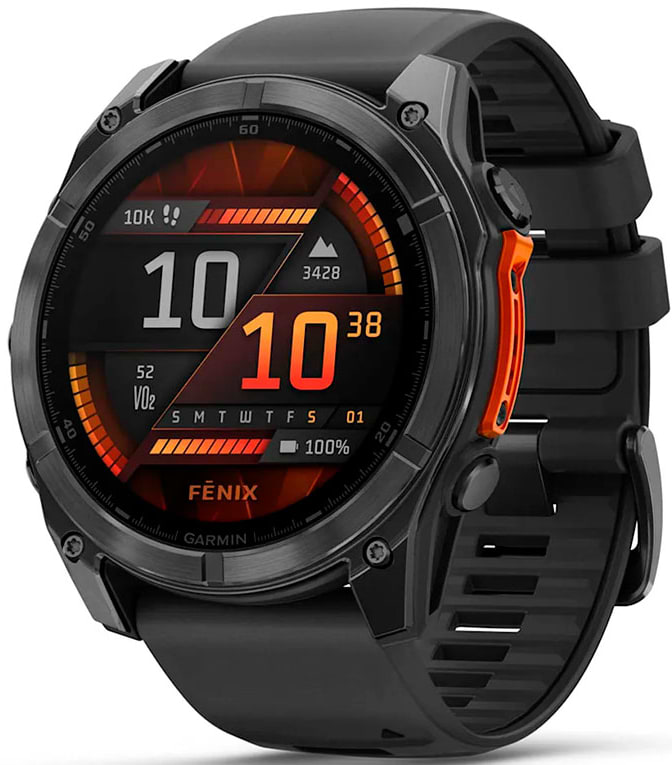 Смарт-часы Garmin fenix 8 51mm AMOLED (010-02905-00) - Фото 1