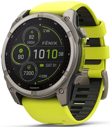 Смарт-часы Garmin fenix 8 47mm Saph Solar (010-02906-21) - Фото 1