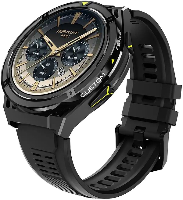 Фото - Смарт-годинник HiFuture active.black-yellow