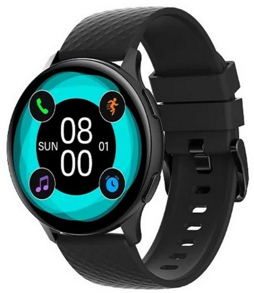 Смарт-часы iMiki KW66 Pro Black Silicone Strap - Фото 1