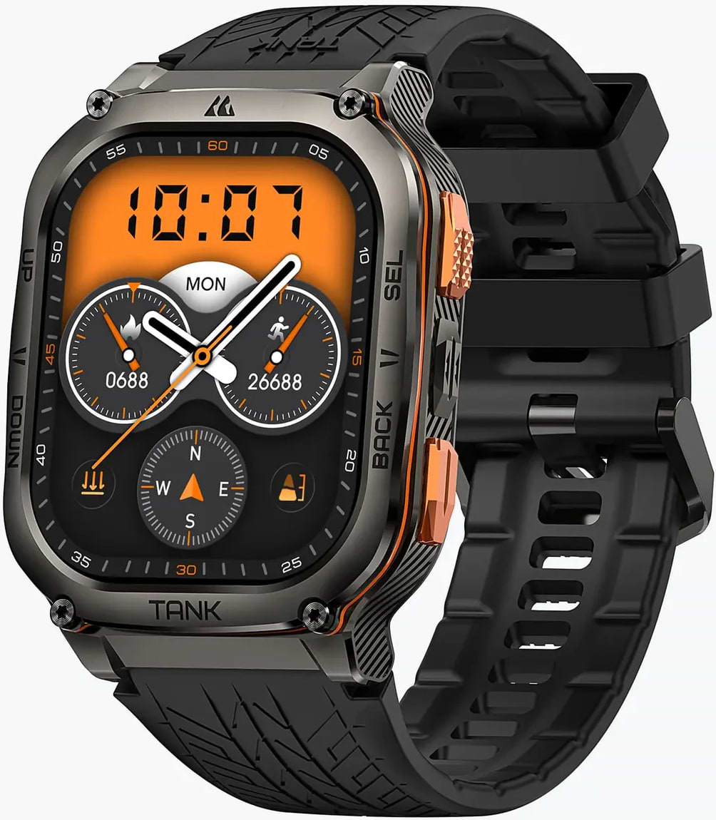 Смарт-часы KOSPET TANK M3 ULTRA Black - Фото 1