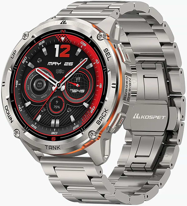 Фото - Смарт-часы KOSPET TANK T3 ULTRA 2 SE Silver