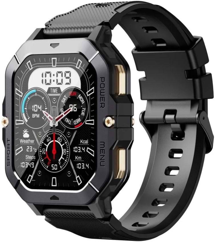 Смарт-часы OUKITEL BT101 Black - Фото 1