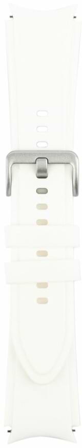 Ремешок для смарт-часов XOKO Samsung Galaxy watch Flat 20mm White (XK-BND-20FLT-WHT) - Фото 1