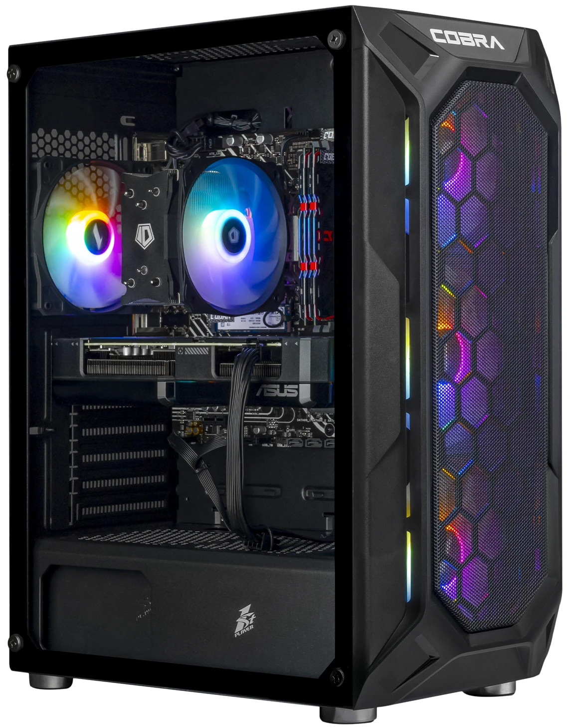 Системний блок Cobra Go RX 9060 XT / Ryzen 5 5600 / RAM 32GB / SSD 1TB (R5G23583)