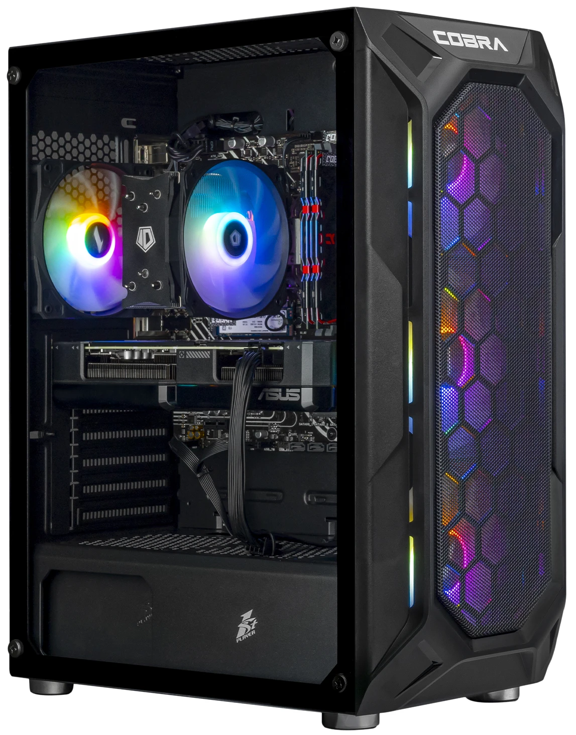Системний блок Cobra Go RX 9060 XT / Ryzen 5 5600 / RAM 32GB / SSD 500GB (R5G23582)