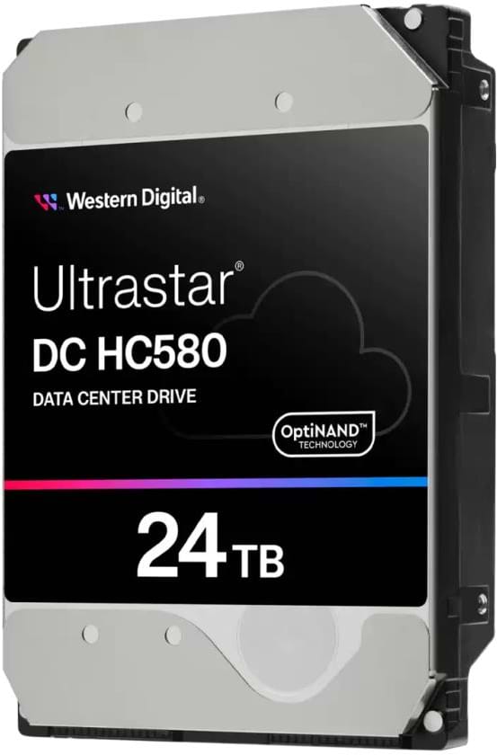 Фото - Уценка - Жесткий диск внутренний Western Digital SATA 24TB 7200RPM 6GB/S/512MB DC HC580 (0F62796)