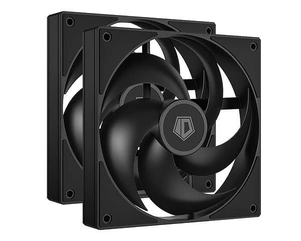 Фото - Корпусний вентилятор ID-Cooling AS-140-K Duet Black Фото - Корпусний вентилятор ID-Cooling AS-140-K Duet Black
