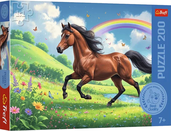 Фото - Пазлы (8+) Trefl 200 KAZSTUDIO SA Гордый конь (5900511133554) Фото - Пазлы (8+) Trefl 200 KAZSTUDIO SA Гордый конь (5900511133554)