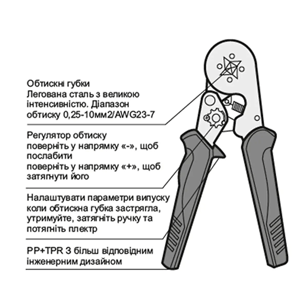 Фото - Кліщі Сталь 180 мм (41176)