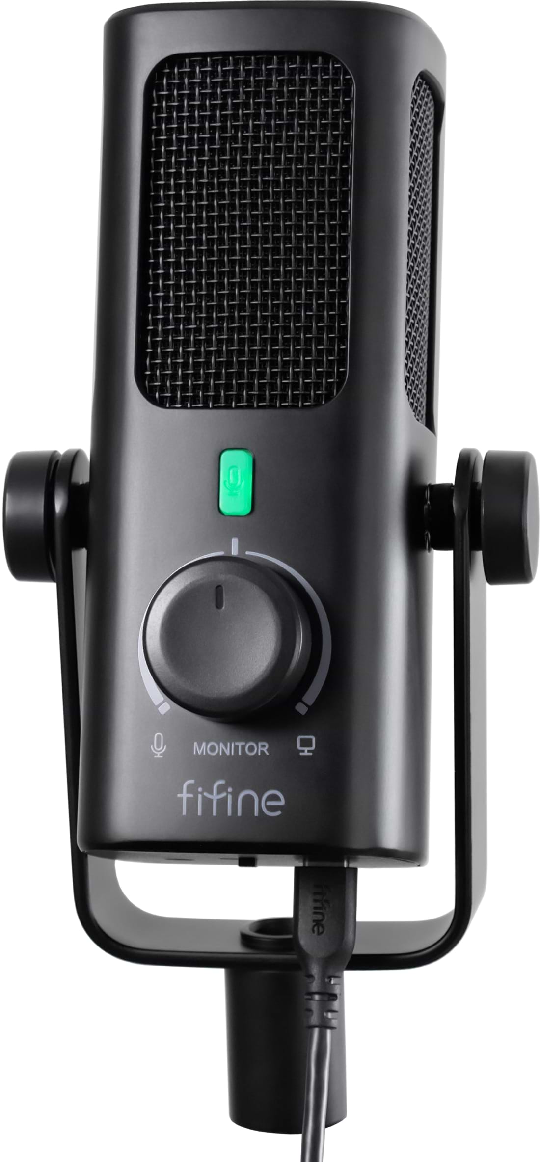 Микрофон для компьютера проводной Fifine Profile 3 USB Black - Фото 1