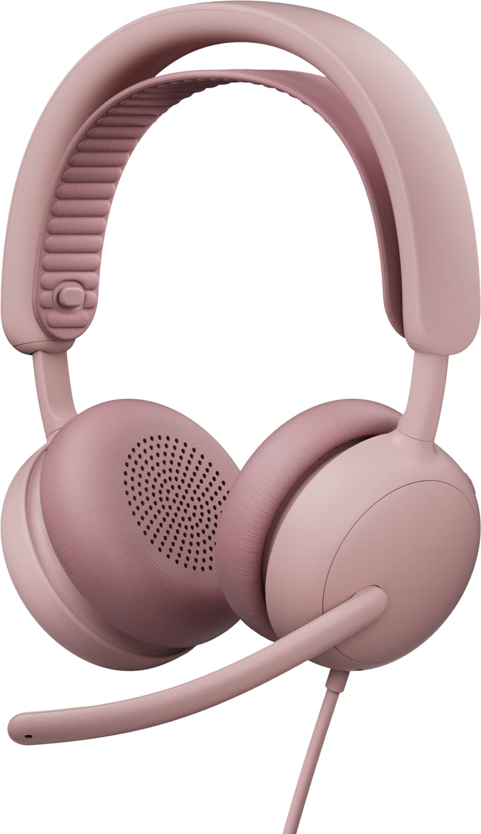 Гарнитура проводная Logitech Zone Wired 2 USB Rose (981-001620)