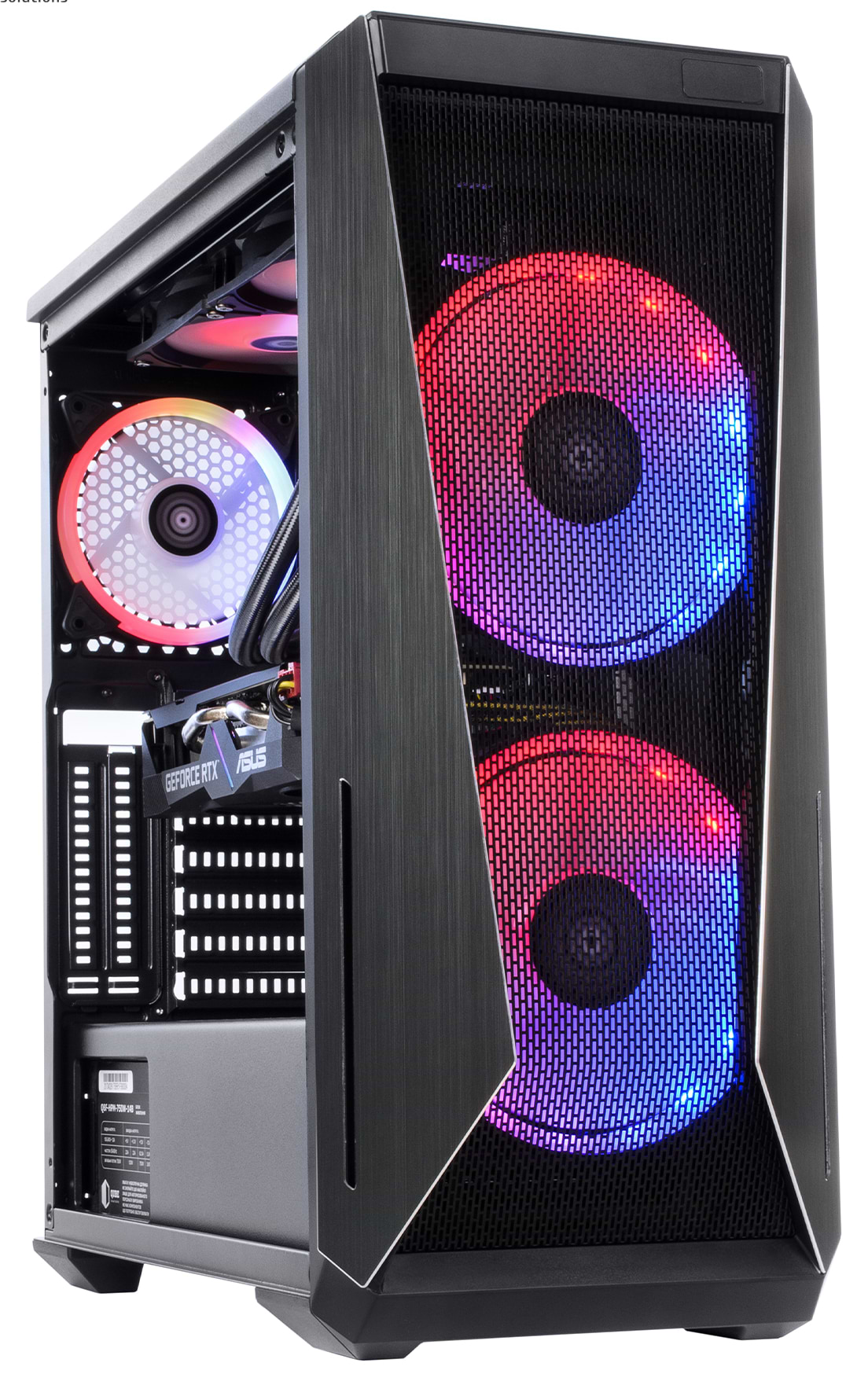 Системный блок QUBE QB i5 13600KF RTX 4070 Ti 12GB W1 64102Win (i513600KFRTX4070Ti12GBW164102Win) - Фото 1