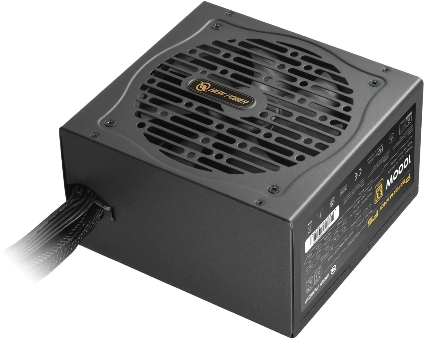 Блок питания для ПК HighPower 1000W 80+ GOLD (HP1-S21000GD-F12S)