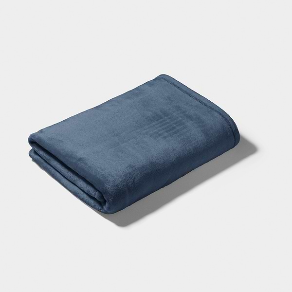 Фото - Плед полуторний Lelit 150х200 сіро-синій (1203047)