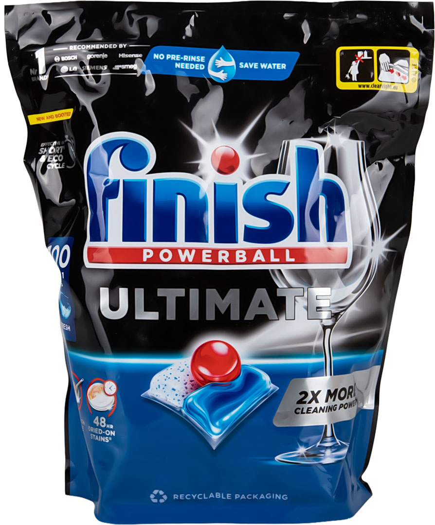 Таблетка для посудомийної машини Finish Ultimate All in 1, 100 шт