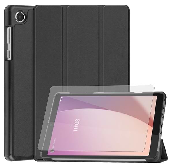 Фото - Чохол для планшета AIRON Premium for Lenovo Tab M8 4th Gen (TB-300FU) із захисною плівкою та серветкою Вlack (4822352781092)