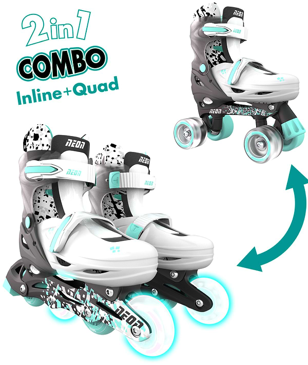 Фото - Ролики Neon Combo Grey (NT30E4)