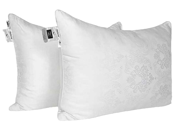 Фото - Подушка стандартна MirSon №15-83 Ferrero Бавовна White середня 50х70 (2200011167442)