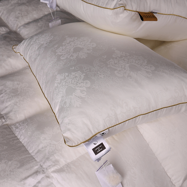 Фото - Ковдра демісезонна полуторна MirSon 140х205 см 100% гусячий пух Ferrero Vanilla (2200011169279)