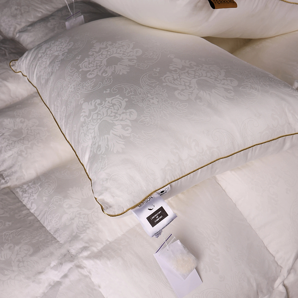 Фото - Ковдра демісезонна полуторна MirSon 140х205 см 100% гусячий пух Ferrero Vanilla (2200011169279)