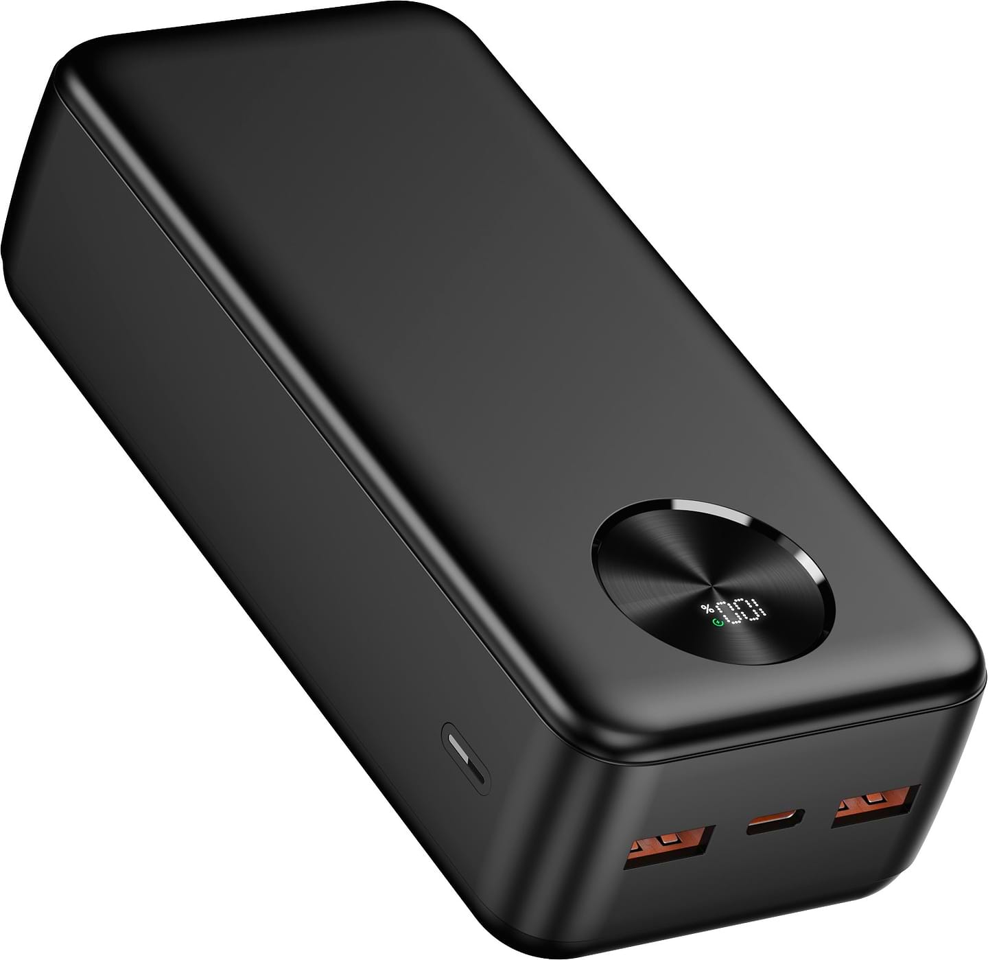 Батарея мобільна Xipin T168LF-3W PD20W+22.5W 30000mah Black - Фото 1