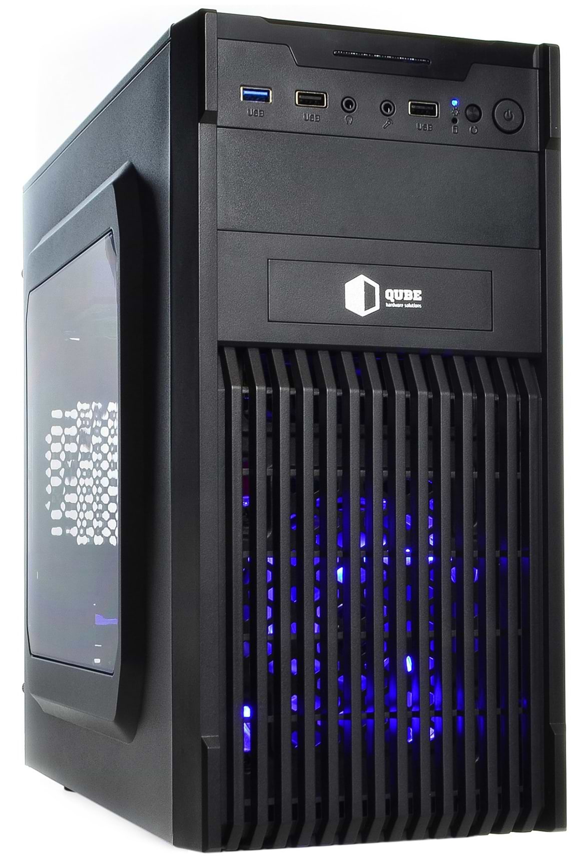 Системный блок QUBE QB i3 10100F GT 1030 2GB 161 (i310100FGT10302GB161) - Фото 1