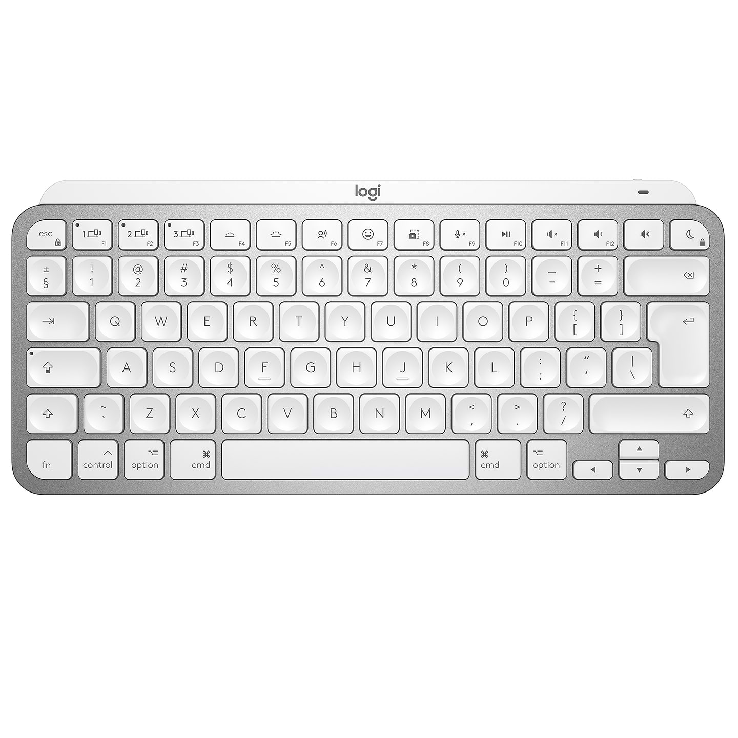 Клавиатура беспроводная Logitech MX Keys Mini For Mac Pale Grey (920-010526) - Фото 1