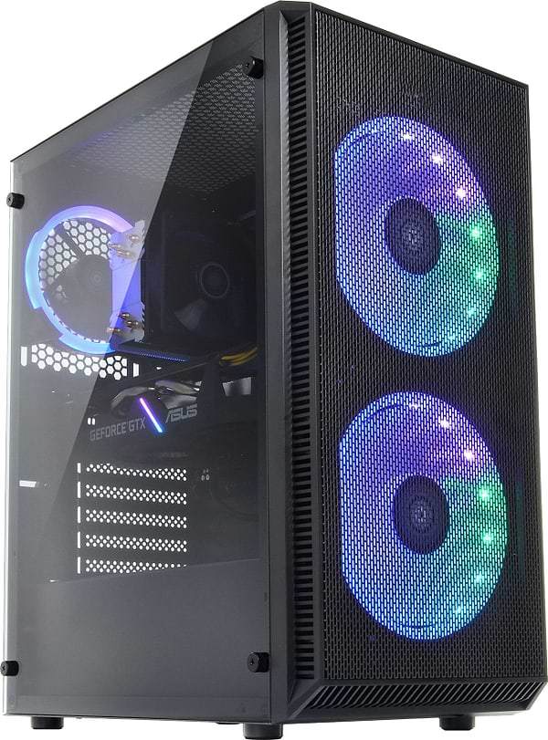 Фото - Системний блок QUBE QB i5 12400F RTX 3050 8GB 164 (i512400FRTX30508GB164)