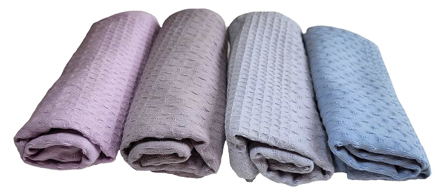 Набір рушників GM Textile вафельні серветки 4шт 30х50 - Фото 1