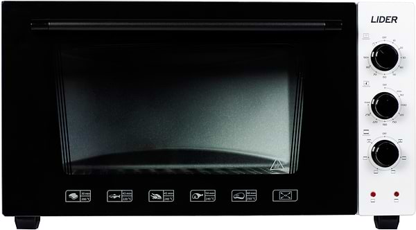 Фото - Піч електрична Lider 4223 Lux White-White-White