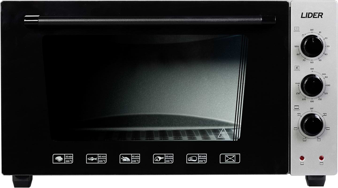 Печь электрическая Lider 4223 Lux Grey-Black-Grey